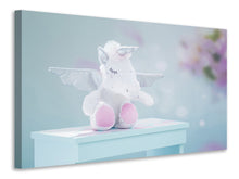 Laden Sie das Bild in den Galerie-Viewer, Leinwandbild Süsses Einhorn