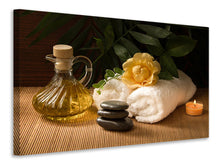 Laden Sie das Bild in den Galerie-Viewer, Leinwandbild Wellness Behandlung