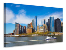Laden Sie das Bild in den Galerie-Viewer, Leinwandbild Wolkenkratzer in NYC