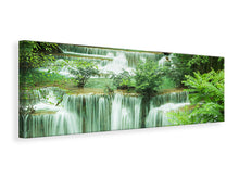 Laden Sie das Bild in den Galerie-Viewer, Leinwandbild Panorama 7 Stufen in Thailand