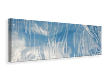 Laden Sie das Bild in den Galerie-Viewer, Leinwandbild Panorama Das Eis des Baikalsees