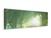 Laden Sie das Bild in den Galerie-Viewer, Leinwandbild Panorama Die Allee