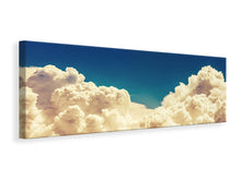 Laden Sie das Bild in den Galerie-Viewer, Leinwandbild Panorama Himmelswolken