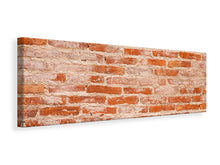 Laden Sie das Bild in den Galerie-Viewer, Leinwandbild Panorama Mauerwerk