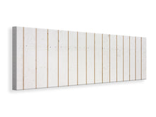Laden Sie das Bild in den Galerie-Viewer, Leinwandbild Panorama Mediterranes Holz