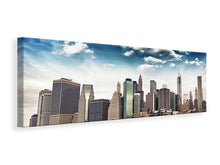 Laden Sie das Bild in den Galerie-Viewer, Leinwandbild Panorama NYC From The Other Side