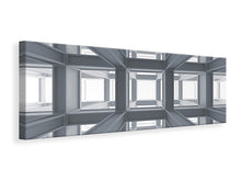 Laden Sie das Bild in den Galerie-Viewer, Leinwandbild Panorama Räume