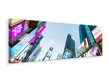 Laden Sie das Bild in den Galerie-Viewer, Leinwandbild Panorama Shopping in NYC