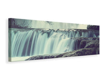 Laden Sie das Bild in den Galerie-Viewer, Leinwandbild Panorama Wasserfall Mexiko