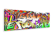 Laden Sie das Bild in den Galerie-Viewer, Leinwandbild Panorama Writings