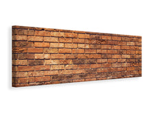 Laden Sie das Bild in den Galerie-Viewer, Leinwandbild Panorama Alter Backstein