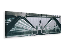 Laden Sie das Bild in den Galerie-Viewer, Leinwandbild Panorama Am Flughafen