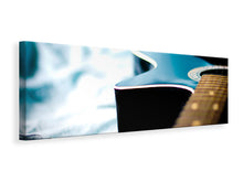 Laden Sie das Bild in den Galerie-Viewer, Leinwandbild Panorama Close up Gitarre