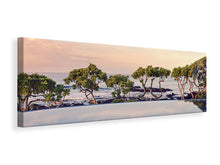 Laden Sie das Bild in den Galerie-Viewer, Leinwandbild Panorama Die Landschaft am Meer