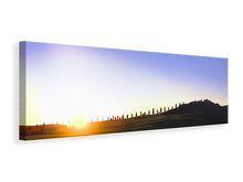 Laden Sie das Bild in den Galerie-Viewer, Leinwandbild Panorama Die Morgendämmerung