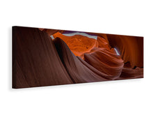 Laden Sie das Bild in den Galerie-Viewer, Leinwandbild Panorama Fantastischer Antelope canyon