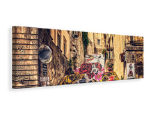 Laden Sie das Bild in den Galerie-Viewer, Leinwandbild Panorama Graffiti in Sizilien