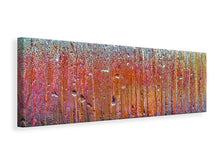 Laden Sie das Bild in den Galerie-Viewer, Leinwandbild Panorama Hinter Glas