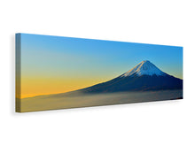 Laden Sie das Bild in den Galerie-Viewer, Leinwandbild Panorama Imposanter Fujisan