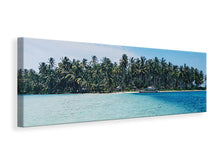 Laden Sie das Bild in den Galerie-Viewer, Leinwandbild Panorama Meine Oase