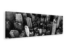 Laden Sie das Bild in den Galerie-Viewer, Leinwandbild Panorama New York von oben