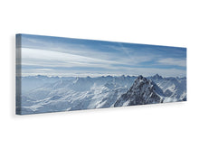Laden Sie das Bild in den Galerie-Viewer, Leinwandbild Panorama Über den Gipfeln