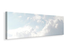 Laden Sie das Bild in den Galerie-Viewer, Leinwandbild Panorama Wolken im Licht