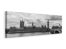 Laden Sie das Bild in den Galerie-Viewer, Leinwandbild Panorama Wolken über London