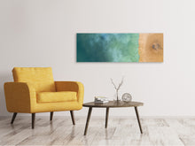 Laden Sie das Bild in den Galerie-Viewer, Leinwandbild Panorama Vogelperspektive