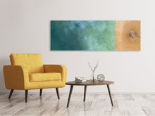 Laden Sie das Bild in den Galerie-Viewer, Leinwandbild Panorama Vogelperspektive