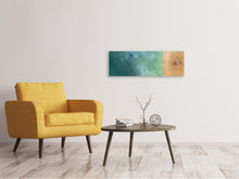 Laden Sie das Bild in den Galerie-Viewer, Leinwandbild Panorama Vogelperspektive