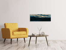 Laden Sie das Bild in den Galerie-Viewer, Leinwandbild Panorama Die Wasseroberfläche