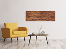 Laden Sie das Bild in den Galerie-Viewer, Leinwandbild Panorama Alter Backstein