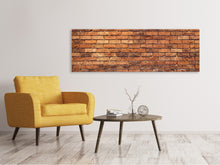 Laden Sie das Bild in den Galerie-Viewer, Leinwandbild Panorama Alter Backstein