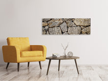 Laden Sie das Bild in den Galerie-Viewer, Leinwandbild Panorama Riesen Steine