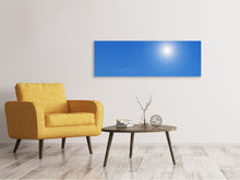 Laden Sie das Bild in den Galerie-Viewer, Leinwandbild Panorama Beste Wetterlage