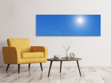 Laden Sie das Bild in den Galerie-Viewer, Leinwandbild Panorama Beste Wetterlage