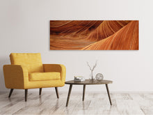 Laden Sie das Bild in den Galerie-Viewer, Leinwandbild Panorama Die Bewegung