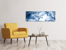 Laden Sie das Bild in den Galerie-Viewer, Leinwandbild Panorama Bewegendes Wasser