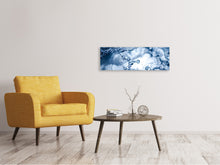 Laden Sie das Bild in den Galerie-Viewer, Leinwandbild Panorama Bewegendes Wasser