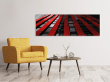 Laden Sie das Bild in den Galerie-Viewer, Leinwandbild Panorama Gebäude in Rotterdam