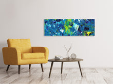 Laden Sie das Bild in den Galerie-Viewer, Leinwandbild Panorama Wand Malerei