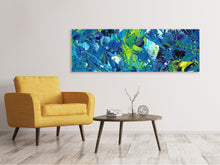 Laden Sie das Bild in den Galerie-Viewer, Leinwandbild Panorama Wand Malerei