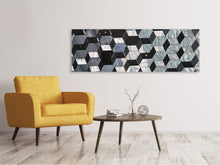 Laden Sie das Bild in den Galerie-Viewer, Leinwandbild Panorama 3D Design