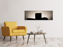 Laden Sie das Bild in den Galerie-Viewer, Leinwandbild Panorama Aroma Kerze