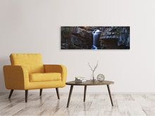 Laden Sie das Bild in den Galerie-Viewer, Leinwandbild Panorama Oase der Ruhe