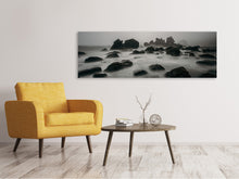 Laden Sie das Bild in den Galerie-Viewer, Leinwandbild Panorama Inspiration Meer