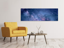 Laden Sie das Bild in den Galerie-Viewer, Leinwandbild Panorama Sternbilder