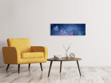 Laden Sie das Bild in den Galerie-Viewer, Leinwandbild Panorama Sternbilder
