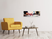 Laden Sie das Bild in den Galerie-Viewer, Leinwandbild Panorama Musik Macher